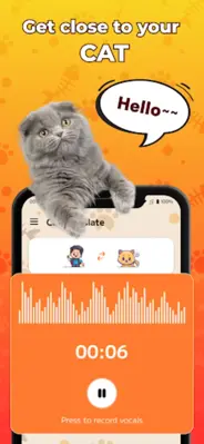 Cat Translator Simulator App android App screenshot 1